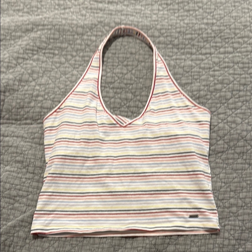 Hollister Multicolor Striped Top